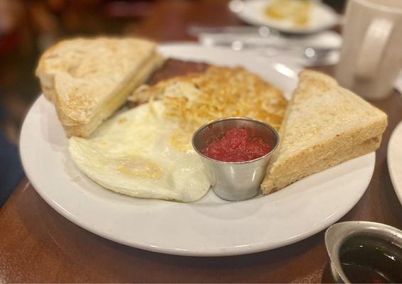 Corn beef Hash & Eggs