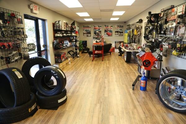 Trinity Motorsports Showroom.