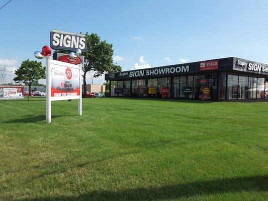 Visit our Showroom for all your signage needs