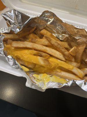 "Cajun" Fries with Cheese