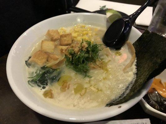 Vege ramen. Most expensive, least delicious