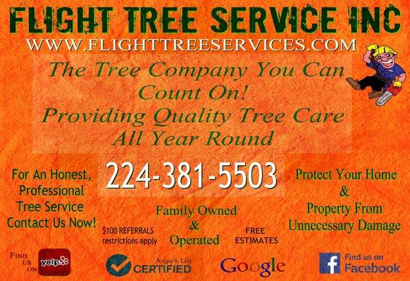 Discounts Flight Tree Service Inc Zion IL