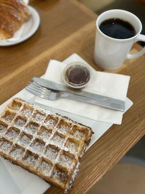 Choco chip waffle