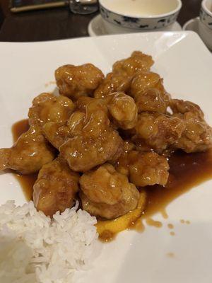 Orange chicken