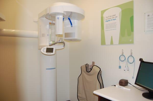 Digital X-rays offer a huge advantage in early detection and preventive services.