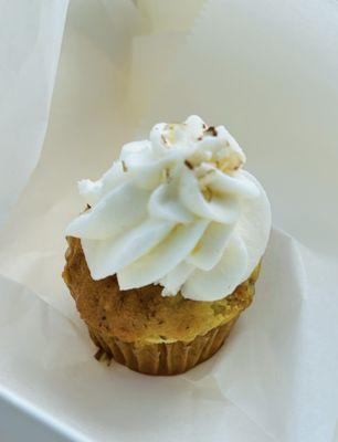 Butter rum mini cupcake