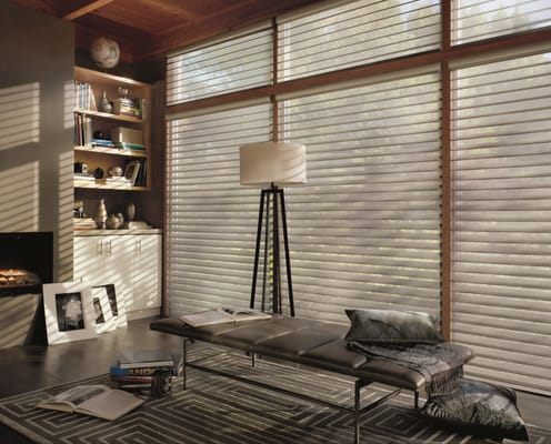 Choose from the finest collection of blinds from Hunter Douglas, Conrad Shades, Hartman & Forbes, Lutron, Norman & more!