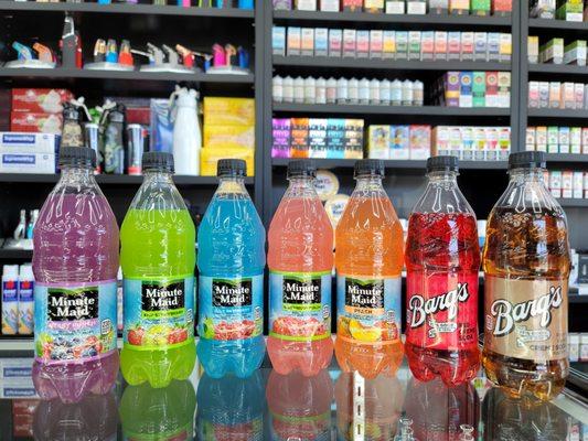 Choose from a wide selection of Exotic Drinks.