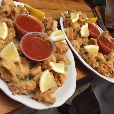 Fried calamari