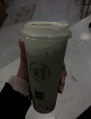 Matcha bubble tea