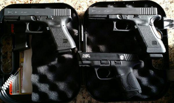 Just picked up a Glock 19 & S&W MP9C