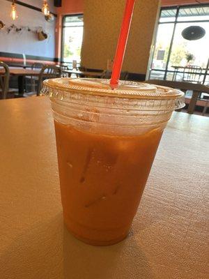 Thai iced tea