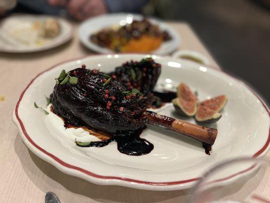 Pomegranate lamb shank--just get it!