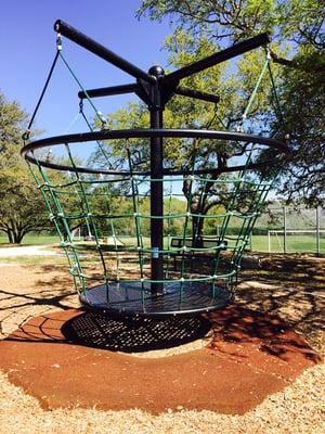 Modern day merry-go-round/ climbing thingie.