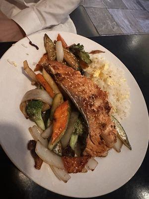 Hibachi Salmon