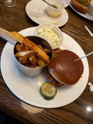 Kansas City Pulled Pork BBQ Sandwich