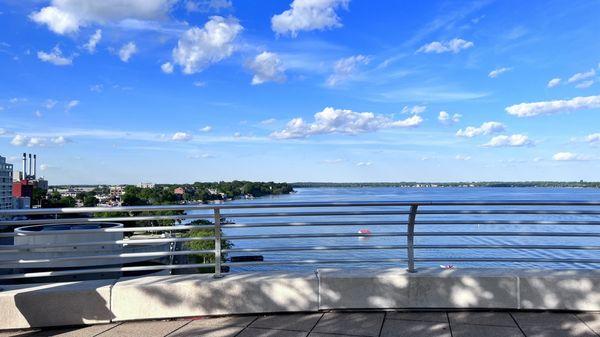 Ottis Redding Memorial Spot "...Sittin' at the Dock the Bay... wasting time..."