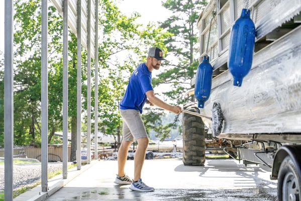 Boat Cleaning