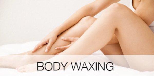 Waxing removal of body hair using a soft or hard wax to remove the hair from the root