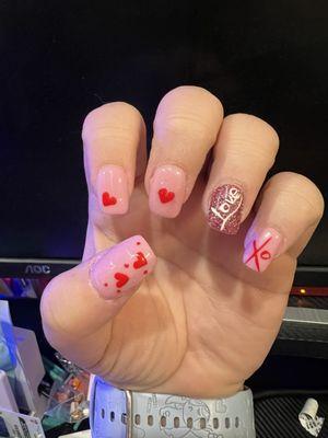 Valentines Nails