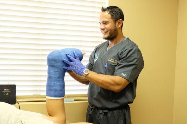 World class care at The Foot & Ankle Clinic.