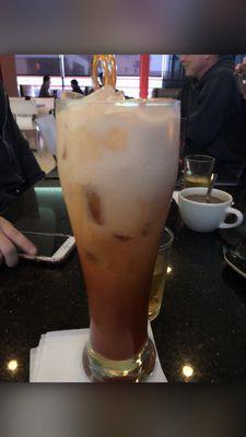 Thai iced tea.