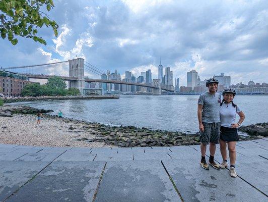 We added the Brooklyn Bridge extension to the tour - totally worth it!