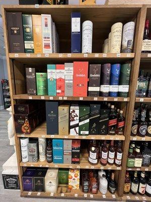 Scotch Whiskey and Crown Selection (Subject to availability)