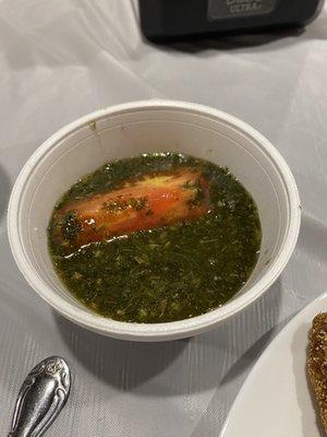 Spinach soup