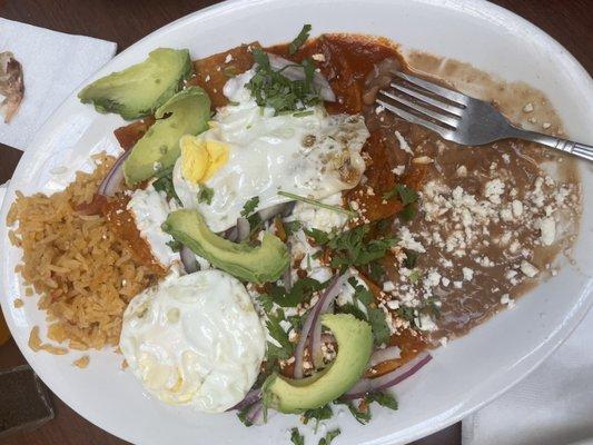 Chilaquiles, red