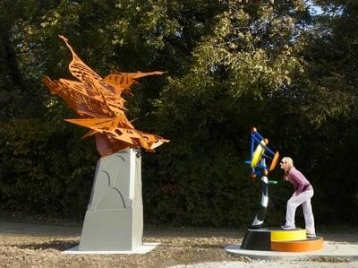 Installation at Bear Creek Park, Keller, TX - Photo from LE Creative website.