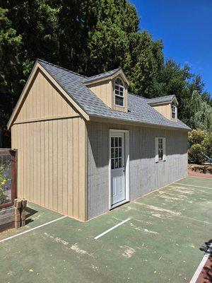 Shed installation