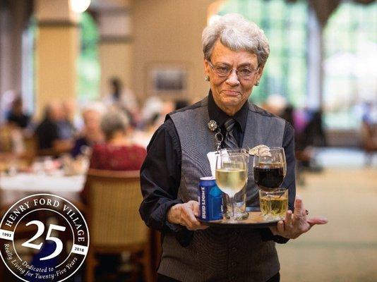 Bar service at Henry Ford Village.