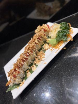 Firecracker sushi roll