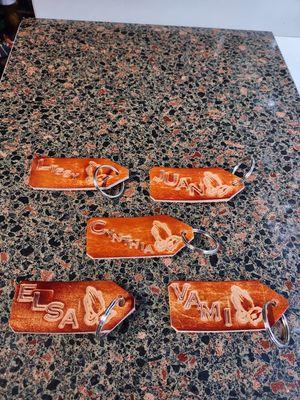 Custom Leather Keychains