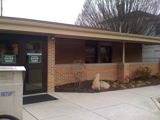 Library Entrance