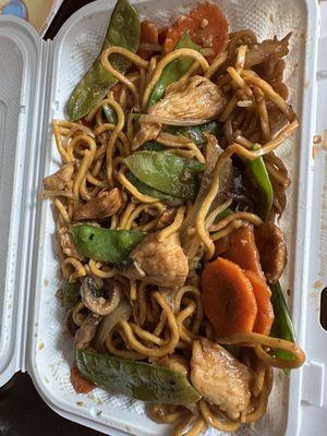 (Leftover) Chicken lo mein