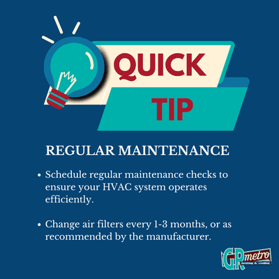 Quick tip on HVAC maintenance.