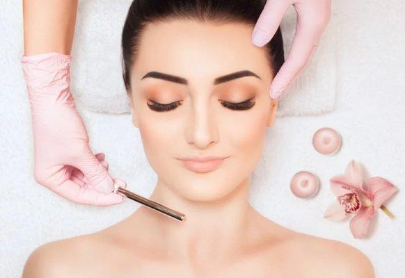 Microcurrent facials and body treatments