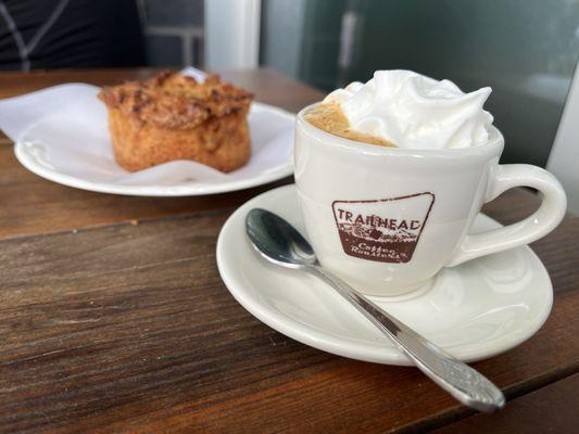 Espresso con Pana + Apple Cake