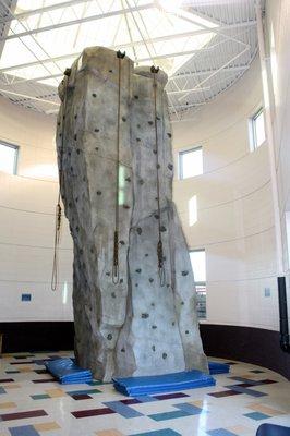 Climb the wall at the Y!