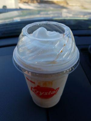 Pumpkin Spice milk shake... Yumm!!!