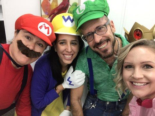 Happy Halloween from Community Walgreens staff! #pharmacy #specialtypharmacy #mariobrothers #supermario #walgreens