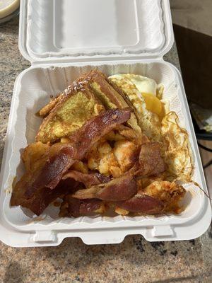 This mess  French Toast Deluxe Platter