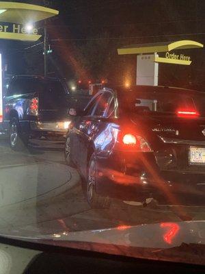 long wait at the drive thru