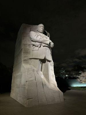 MLK in the night