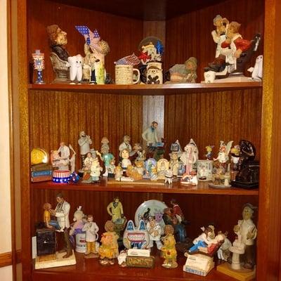 30 year collection of Dental figurines