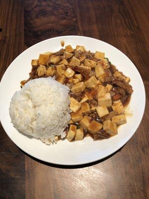 Mapo Tofu (5 stars) - Spicy, Smooth, Savory, and Sweet all at once