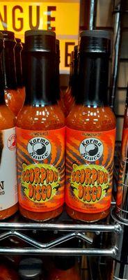 The awesome Scorpion Disco, as seen on Hot Ones, from Karma Sauce!