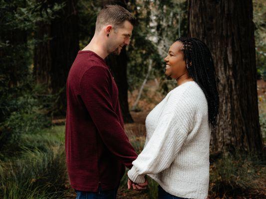 Engagement Session - Redwood Grove -  Davis, California